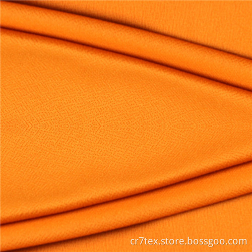 Mosscrepe Knitted Wool Peach Poyester Dyed Cloth